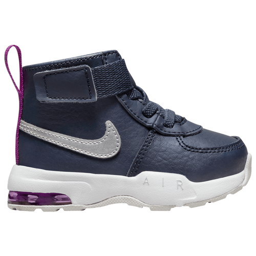 

Boys Nike Nike Air Max Goaterra 2.0 - Boys' Toddler Shoe Midnight Navy/Metallic Silver/Pure Platinum Size 09.0