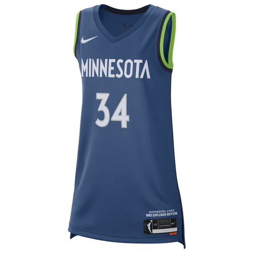 

Nike Womens Minnesota Lynx Nike WNBA Victory Explorer Jersey - Womens Court Blue/College Navy Size M