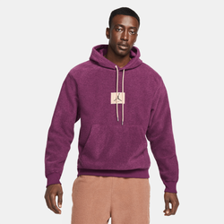 Men's - Jordan Heritage Pullover Hoodie - Maroon/Maroon