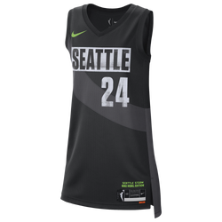 Women's - Nike WNBA VICTORY JERSEY - Black/Gray