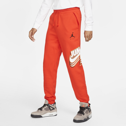 Men's - Nike Jumpman Fleece Pants - Chile Red/Black