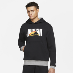 Men's - Jordan Sport DNA HBR Fleece Pullover - Black/White