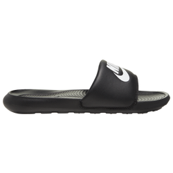 Women's - Nike Victori One Slide - Black/White/Black