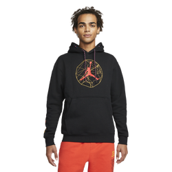 Men's - Jordan Essential Mountainside Graphic Pullover - Black/Red