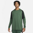Jordan Dri-FIT Air Statement Long Sleeve Shirt - Men's Noble Green/Black/Black
