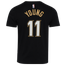 Nike Hawks Player Name & Number DFCT T-Shirt - Men's Black/White