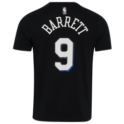 Men's - Nike NBA Player Name & Number DFCT T-Shirt - Black/Orange/Blue