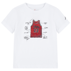 Boys' Toddler - Jordan The Jersey Short Sleeve T-Shirt - White/Red