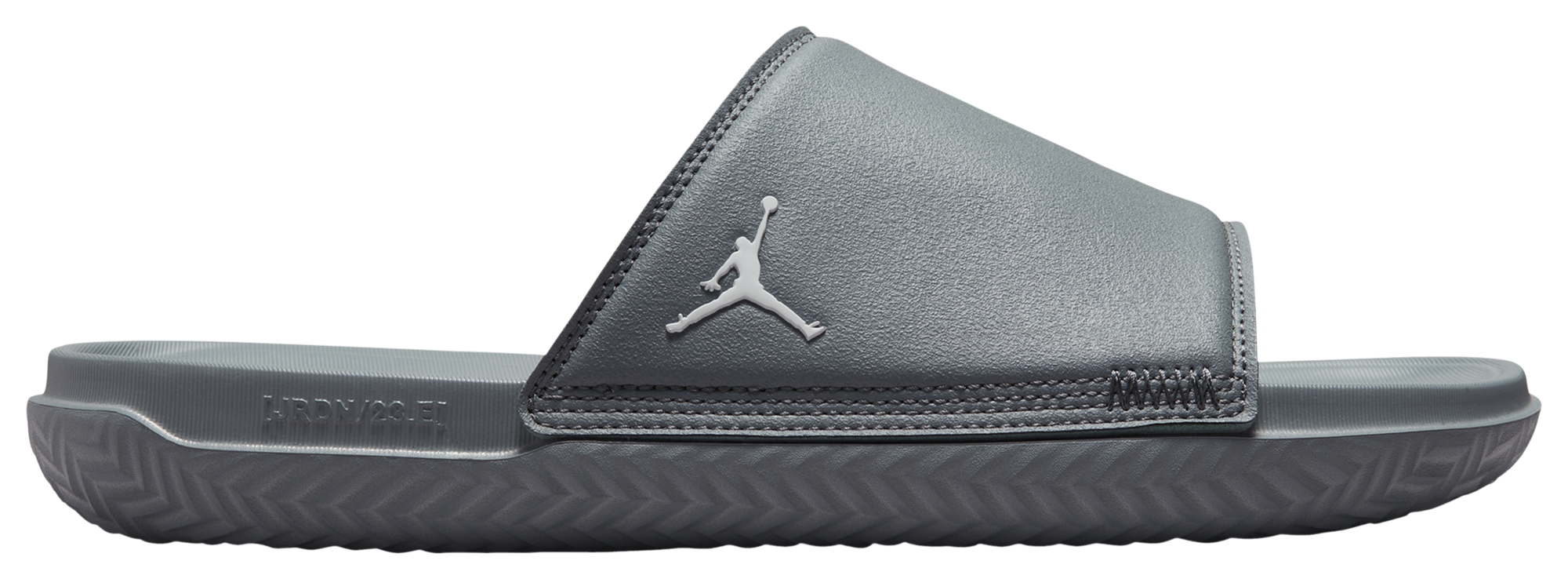 grey jordan sandals