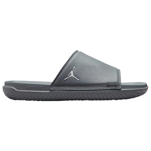 

Jordan Mens Jordan Play Slides - Mens Shoes Iron Grey/Cool Grey Size 8.0