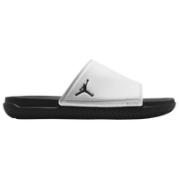 White jordan outlet flip flops