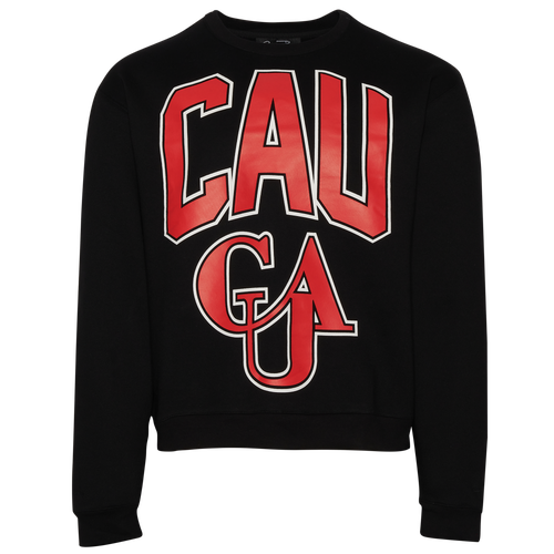 

Campus Remix Mens Campus Remix Clark Atlanta University Fleece Crew - Mens Red/Black Size XL