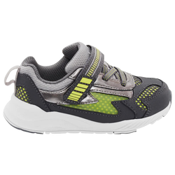 Boys' Preschool - Stride Rite Lighted Cosmic - Gray/Volt