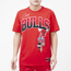 Pro Standard Bulls Hometown T-Shirt - Men's Red/Red