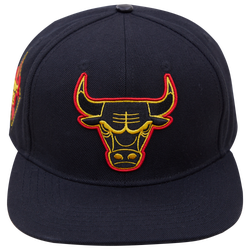 Men's - Pro Standard Wool Snapback Hat - Black/Black