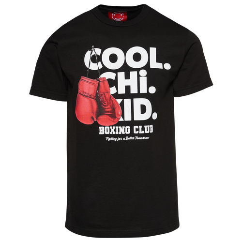 

SOGO Chicago Mens SOGO Chicago CCK Boxing Logo Club T-Shirt - Mens Black/Black Size S