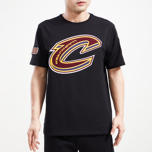 

Pro Standard Mens Pro Standard Cavaliers Mash Up T-Shirt - Mens Black/Black Size M