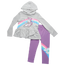 Converse Unicorn Fleece Set - Girls' Toddler Purple/Multi