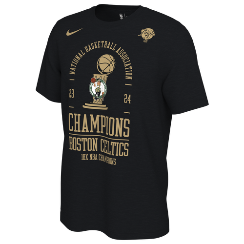 Nike Men s Boston Celtics 2024 NBA Finals Champions Locker Room T Shirt