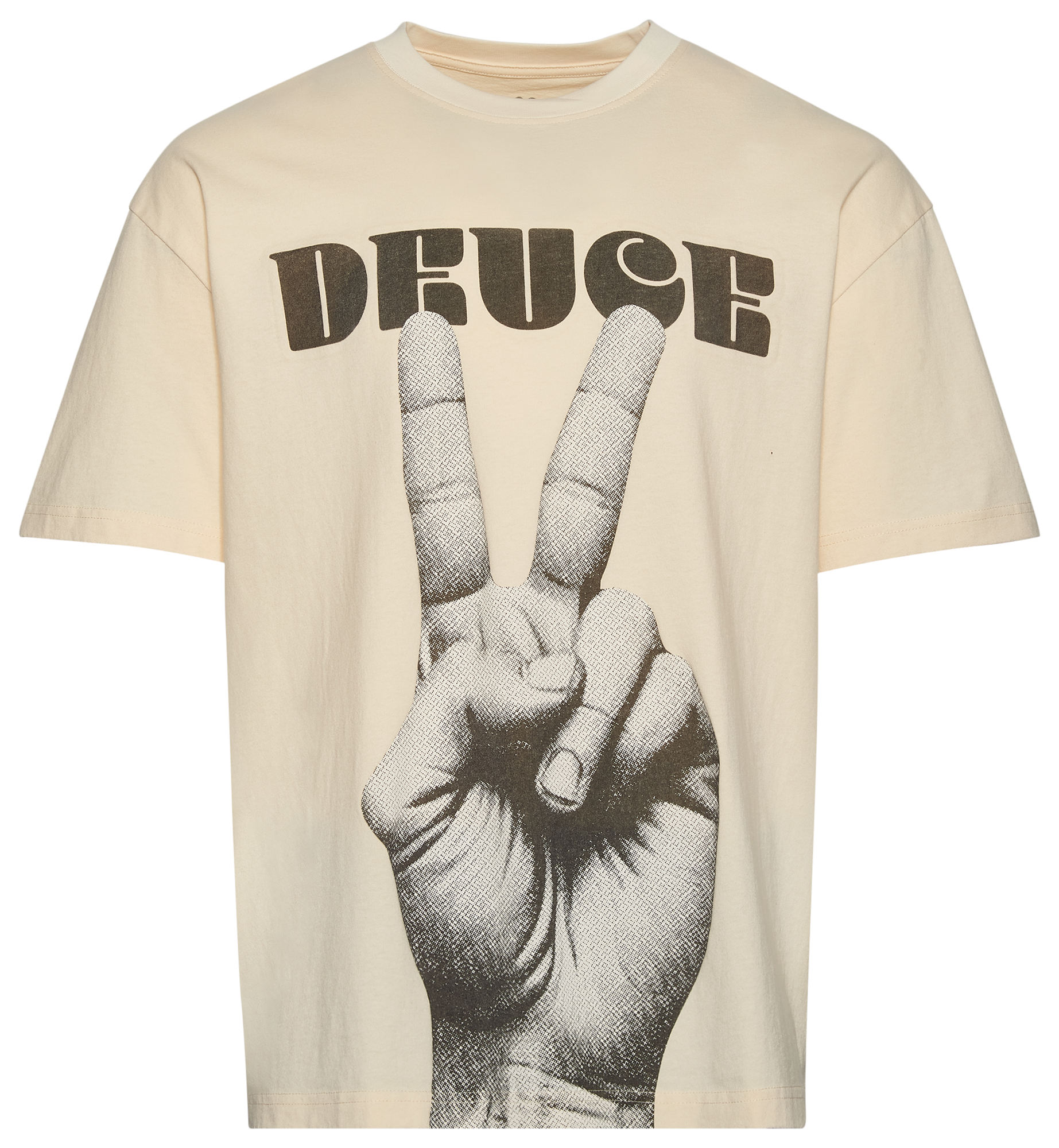 DEUCE ピースサイン Tシャツ アイボリーDeuce Hand T-Shirt | Foot Locker