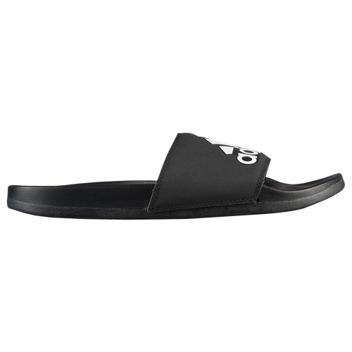 

adidas Mens adidas Adilette Comfort - Mens Shoes Black/White Size 8.0