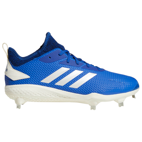 adidas adiZERO Afterburner V - Men's Metal Cleats Shoes - Royal / White - CG5212