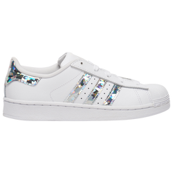 Boys' Preschool - adidas Originals Superstar - White/Glitter