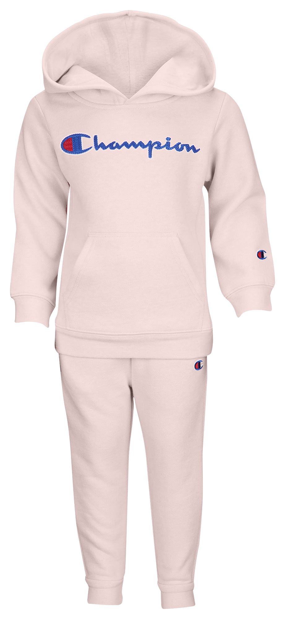 champion heritage hoodie and jogger set infant