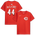 Nike MLB Name Number Short Sleeve T-Shirt - Youth Red