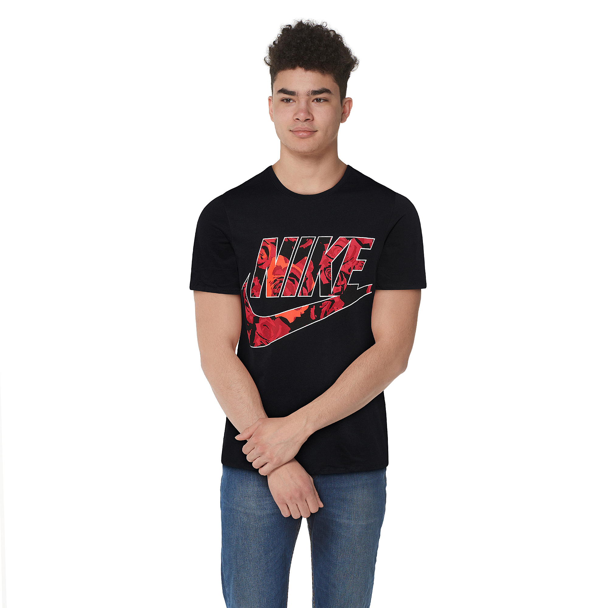 red rose t shirt mens