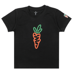 Boys' Preschool - Carrots T-Shirt - Black/Black