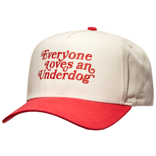 

Deuce Deuce Everyone Loves An Underdog Curved Snapback - Adult Red/White Size One Size