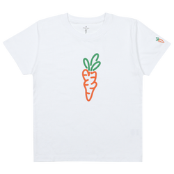 Boys' Grade School - Carrots T-Shirt - White/White