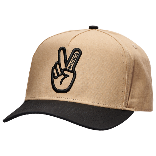 

Deuce Deuce Peace Curved Snapback - Adult Tan/Black Size One Size