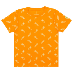 Boys' Grade School - Carrots AOP T-Shirt - Orange/Orange