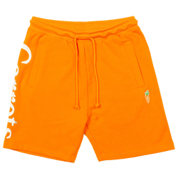 Boys' Grade School - Carrots Wordmark Shorts - Orange/Orange