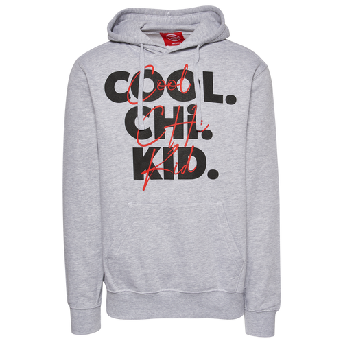 

SOGO Chicago Mens SOGO Chicago CCK Fleece Hoodie - Mens Grey/Red/Black Size L