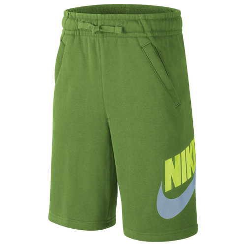 

Boys Nike Nike NSW Club HBR Shorts - Boys' Grade School Chlorophyll/Chlorophyll Size M