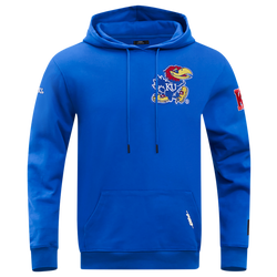 Men's - Pro Standard University Of Kansas Classic PO Hoodie - Royal Blue