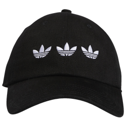 Men's - adidas Originals Relaxed Triple Trefoil Strapback - Black