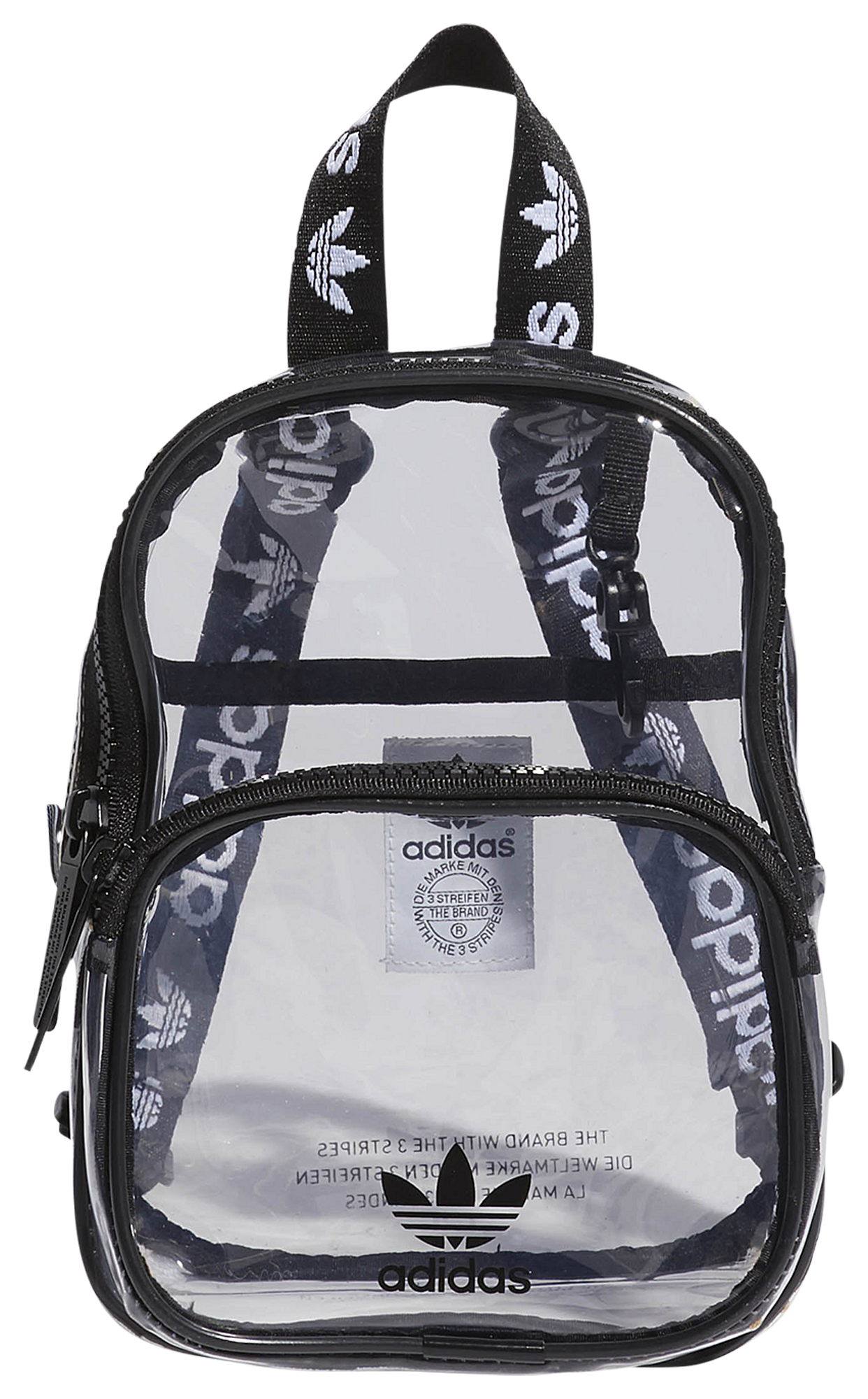 adidas clear backpack