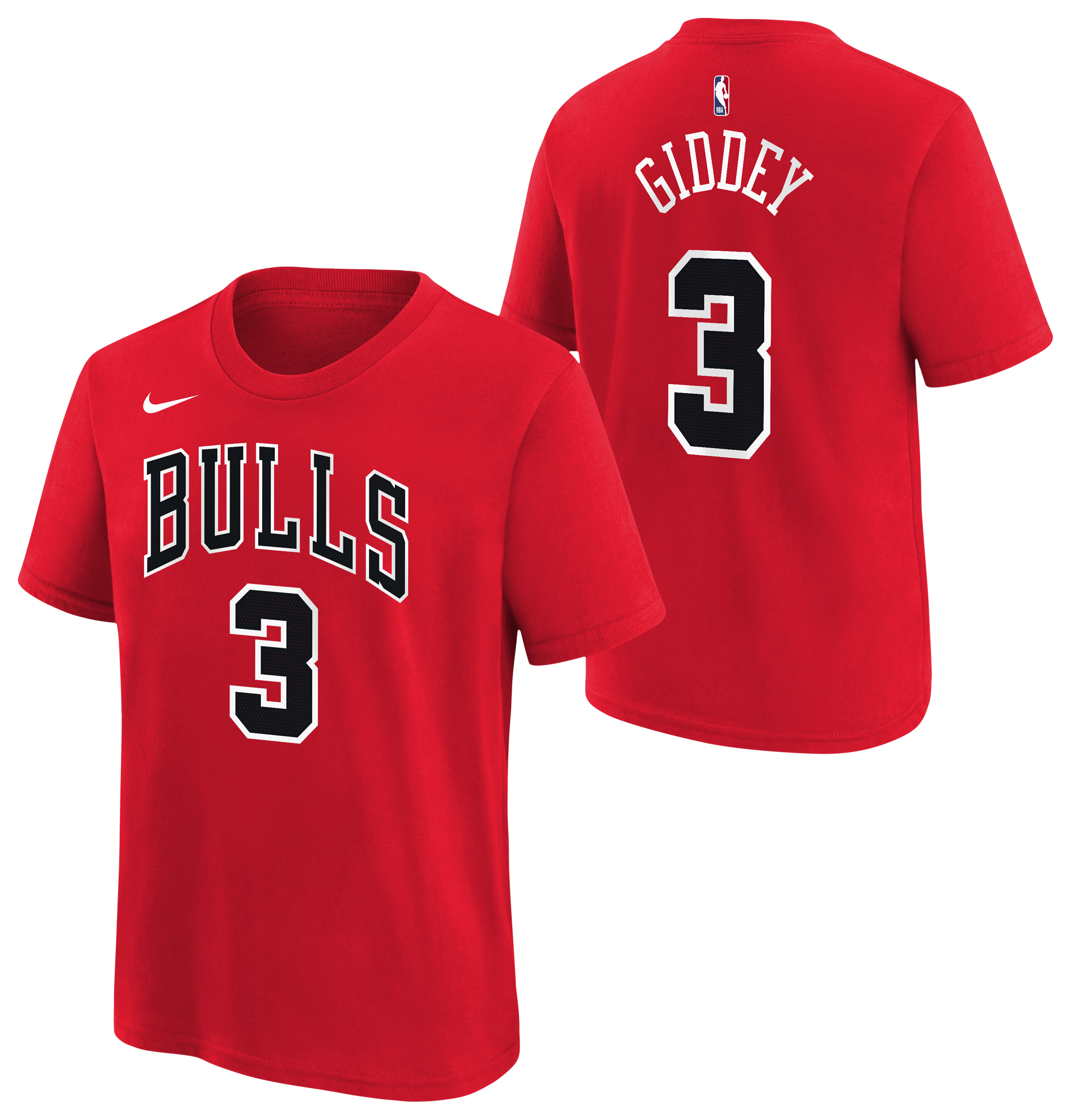 Nike Josh Giddey Bulls Short Sleeve T-Shirt - Boys' Grade School