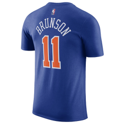 Boys' Grade School - Nike Jalen Brunson Knicks Short Sleeve T-Shirt - Rush Blue