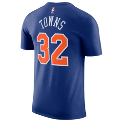 Boys' Grade School - Nike Karl-Anthony Towns Knicks Short Sleeve T-Shirt - Rush Blue