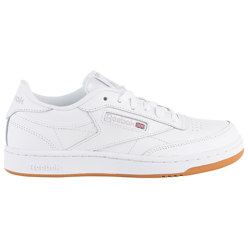 Reebok Club C White Gum Grade School Boys Shoes Size 4