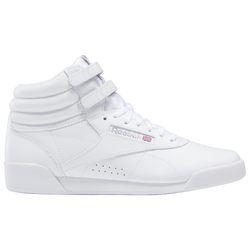 Girls' Grade School - Reebok Freestyle - White/White