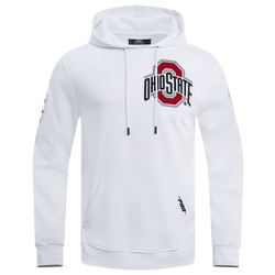 Men's - Pro Standard Ohio State University Classic Pullover Hoodie - White