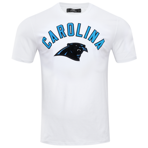 

Pro Standard Mens Pro Standard Panthers Classic T-Shirt - Mens White/White Size L