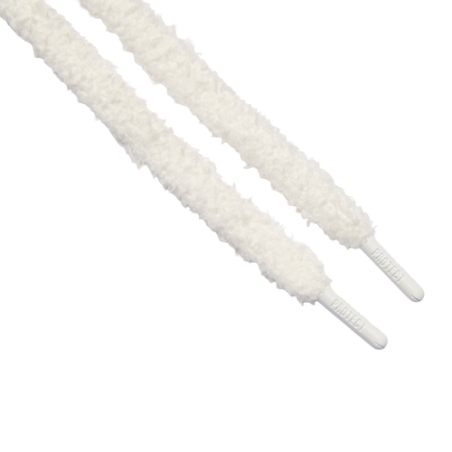Crep Protect Fuzzy Laces - Crep Protect White