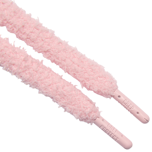 ADULT - Crep Protect Fuzzy Laces - Pink